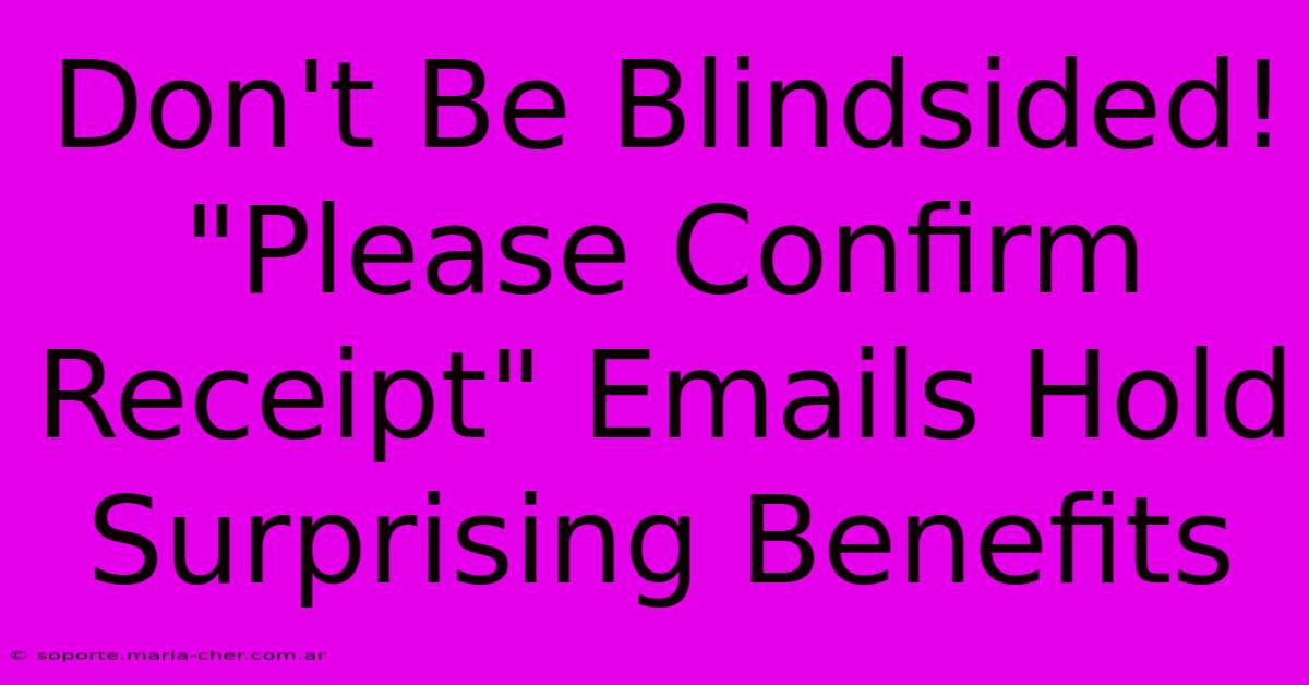 Don't Be Blindsided! 