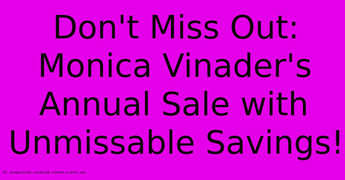 Don't Miss Out: Monica Vinader's Annual Sale With Unmissable Savings!