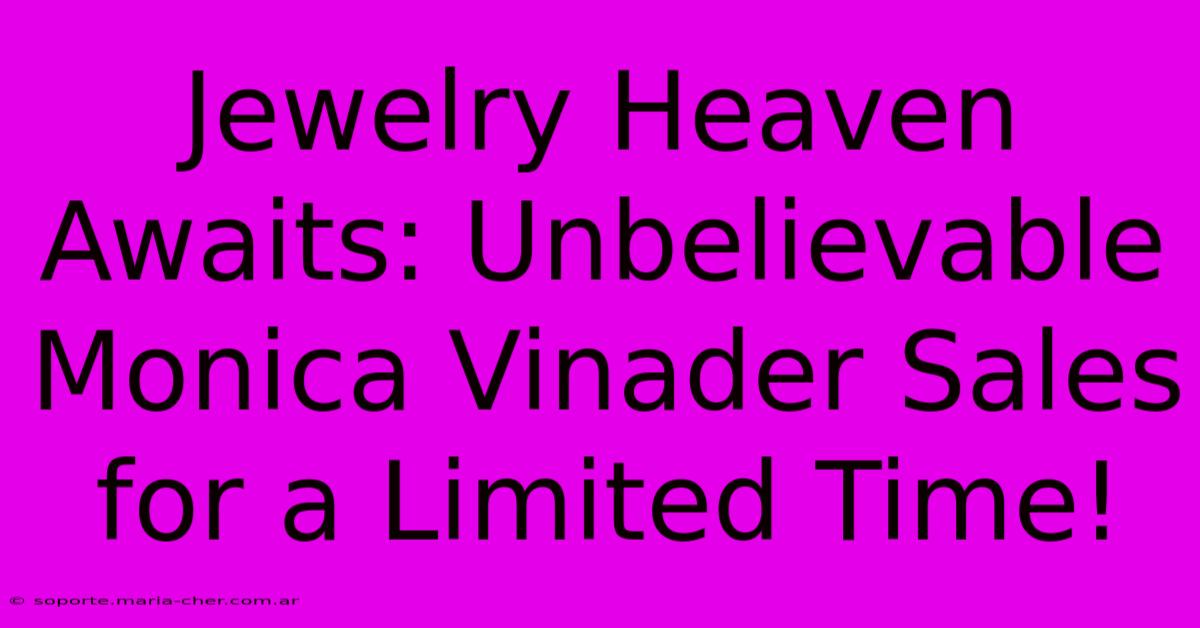 Jewelry Heaven Awaits: Unbelievable Monica Vinader Sales For A Limited Time!