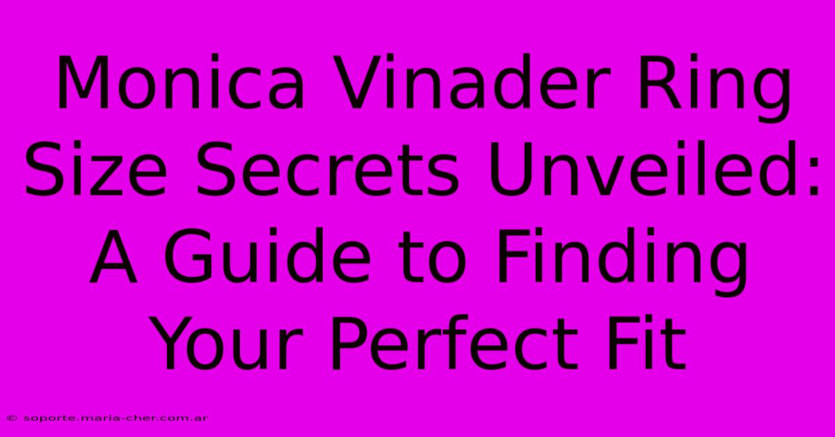 Monica Vinader Ring Size Secrets Unveiled: A Guide To Finding Your Perfect Fit