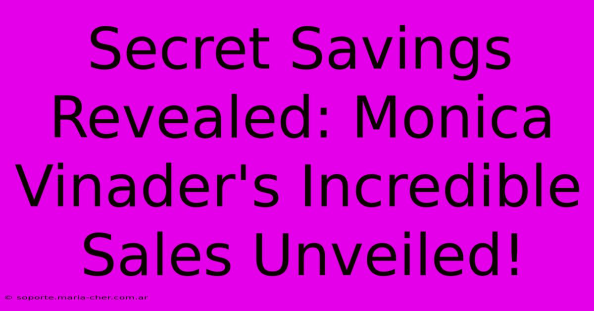 Secret Savings Revealed: Monica Vinader's Incredible Sales Unveiled!