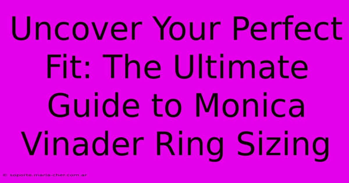 Uncover Your Perfect Fit: The Ultimate Guide To Monica Vinader Ring Sizing